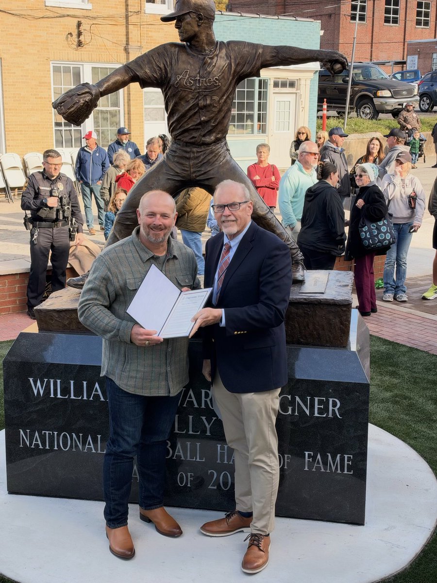 RepMGriffith's tweet photo. Billy Wagner’s legendary path to the Hall of Fame started in Southwest Virginia.

But to our region, he is more than a generational athletic talent. He is a great human being. https://t.co/6JO4imCPkQ