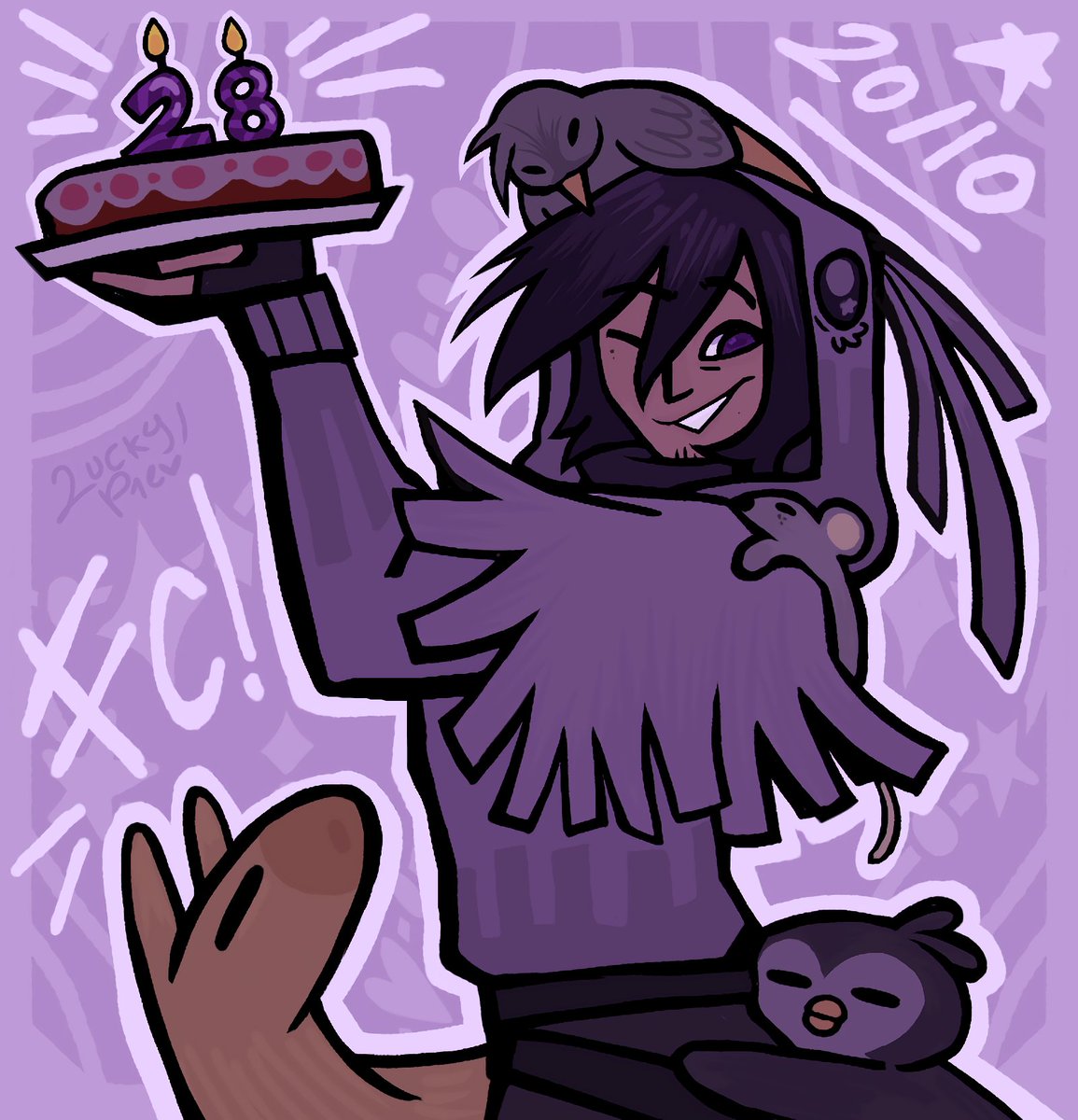 LuckyC4k3_'s tweet photo. FELIZ CUMPLEAÑOS DUXOOO 💜⭐️‼️
.
.
.
#Duxo28bday #Duxorethey https://t.co/JEWDbiCG1p