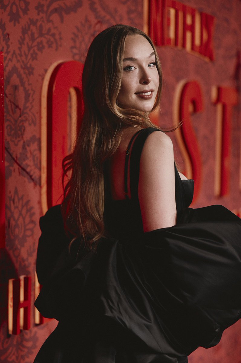 ellabeautty's tweet photo. ella beatty at the "monster: the lizzie borden story" premiere 🪓🩸 https://t.co/B8JCuaAUd7