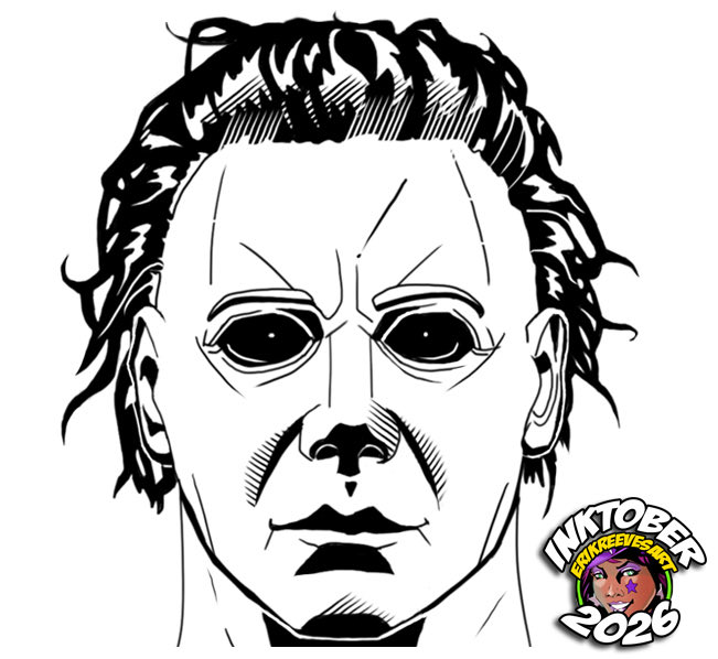 ErikReevesart's tweet photo. Day 20/ INKS 20 for #INKTOBER2026 Check out more of my current work by Joining my Amazing #PATREON Family here https://t.co/ihy8qAk96n 🤩 #art #inks #dinks https://t.co/1kcq3hp9AH
