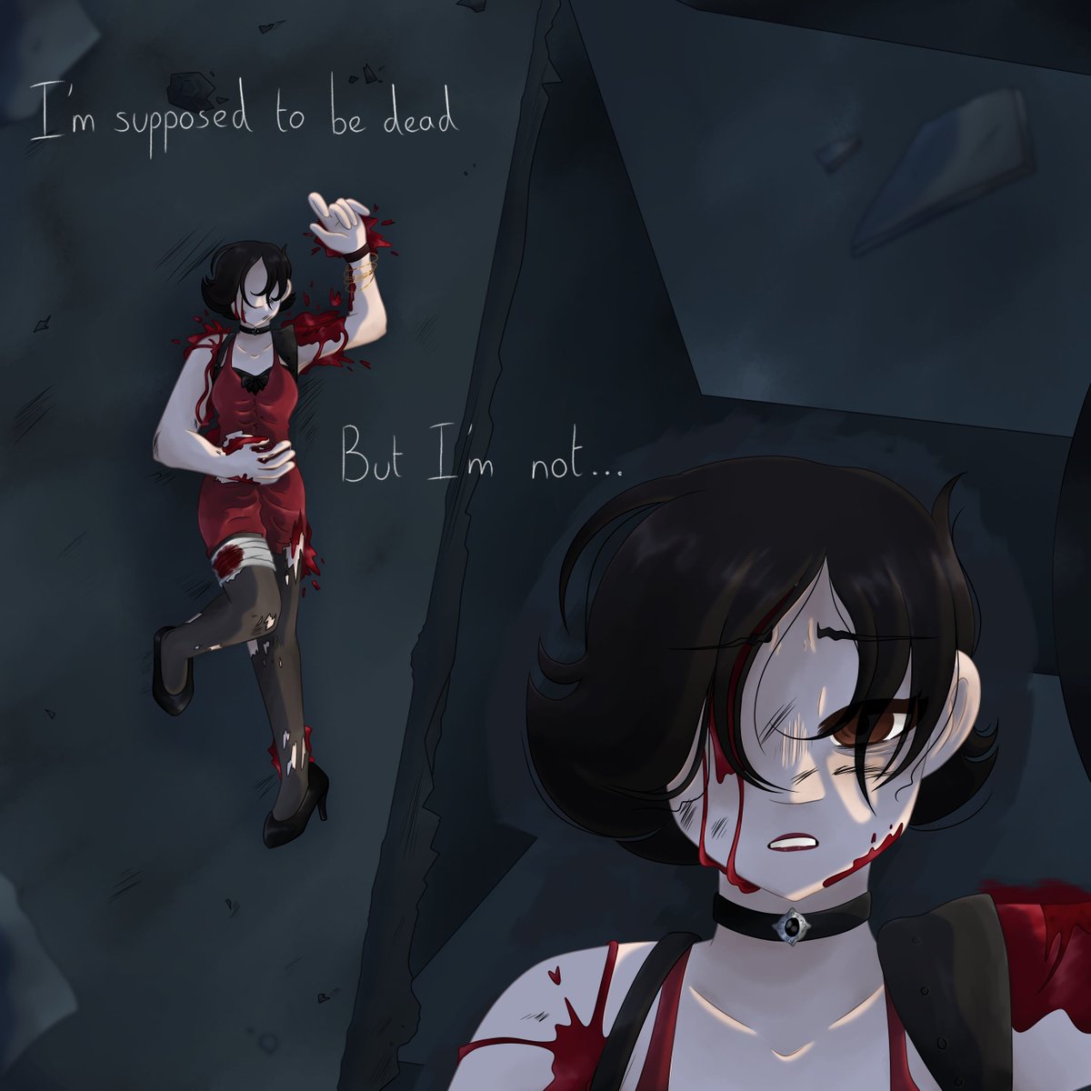 Salty_Cheerio's tweet photo. I don't think Ada expected to survive her fall either

[ #ResidentEvil : #AdaWong ] https://t.co/9zBAIndVKj