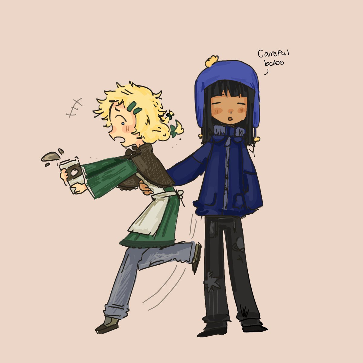 SelkiStarz's tweet photo. Little doodle because I can’t draw but I missed them so bad

#spcreek https://t.co/DEtNIXvZjl