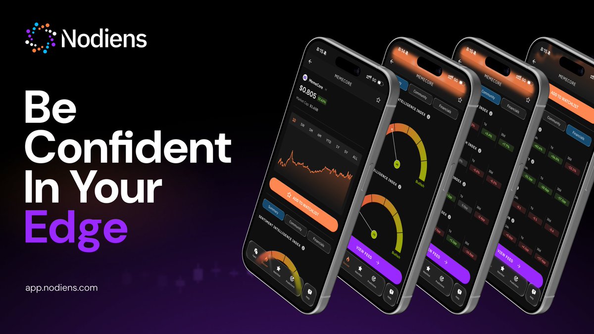 tony_aaav's tweet photo. Crypto markets move fast, but making sense of those moves takes more than watching charts.

With @Nodiens, Coin Insights brings price trends, sentiment, market data, and social activity together in one place.

You can see what the numbers say and what the community is discussing https://t.co/MLb9LXCsGu