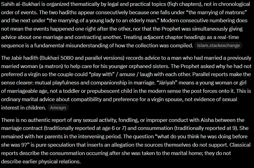 TurtleDelights's tweet photo. @RichA99522238 @Fx1Jonny "The very next hadith" 🤣 https://t.co/SHLzO6083g