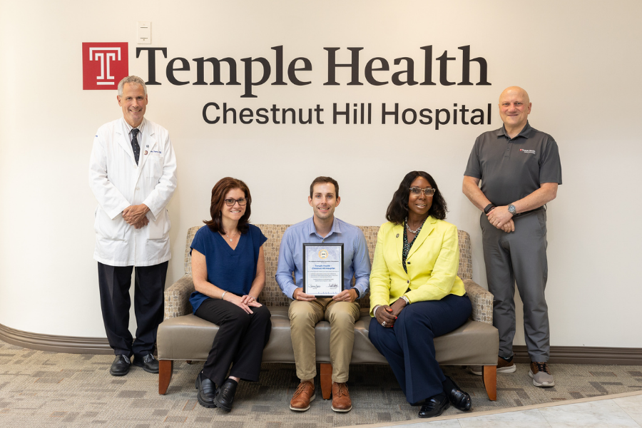 TempleHealth's tweet photo. We're proud to announce that Chestnut Hill Hospital has been recognized by @HAPupdate for its commitment to patient safety and quality care. 

This achievement reflects our team's dedication to delivering exceptional care every day.

Learn more: https://t.co/zbbTHVc2M0 https://t.co/on5FBAaRUE