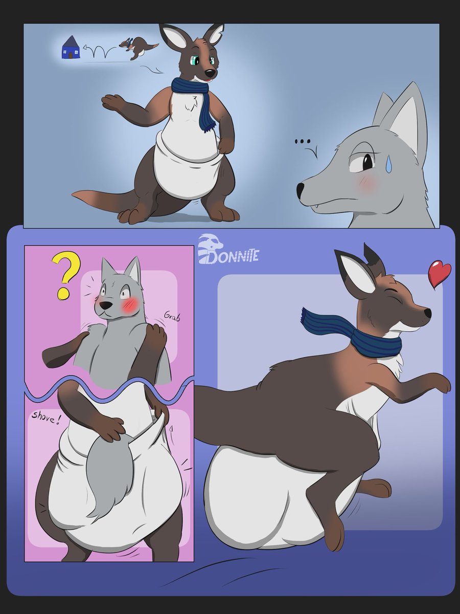 PterosFan77's tweet photo. An amazing and incredibly sweet gift from my friend Donnie on Bsky

Eddy suggests a ride home for this fur in his comfy pouch, but before they can have any say it in it they’re stuffed right in~

#pouch #marsupial #stuffing #kangaroo #sona #oc #furry https://t.co/ZZHJoyd3vS