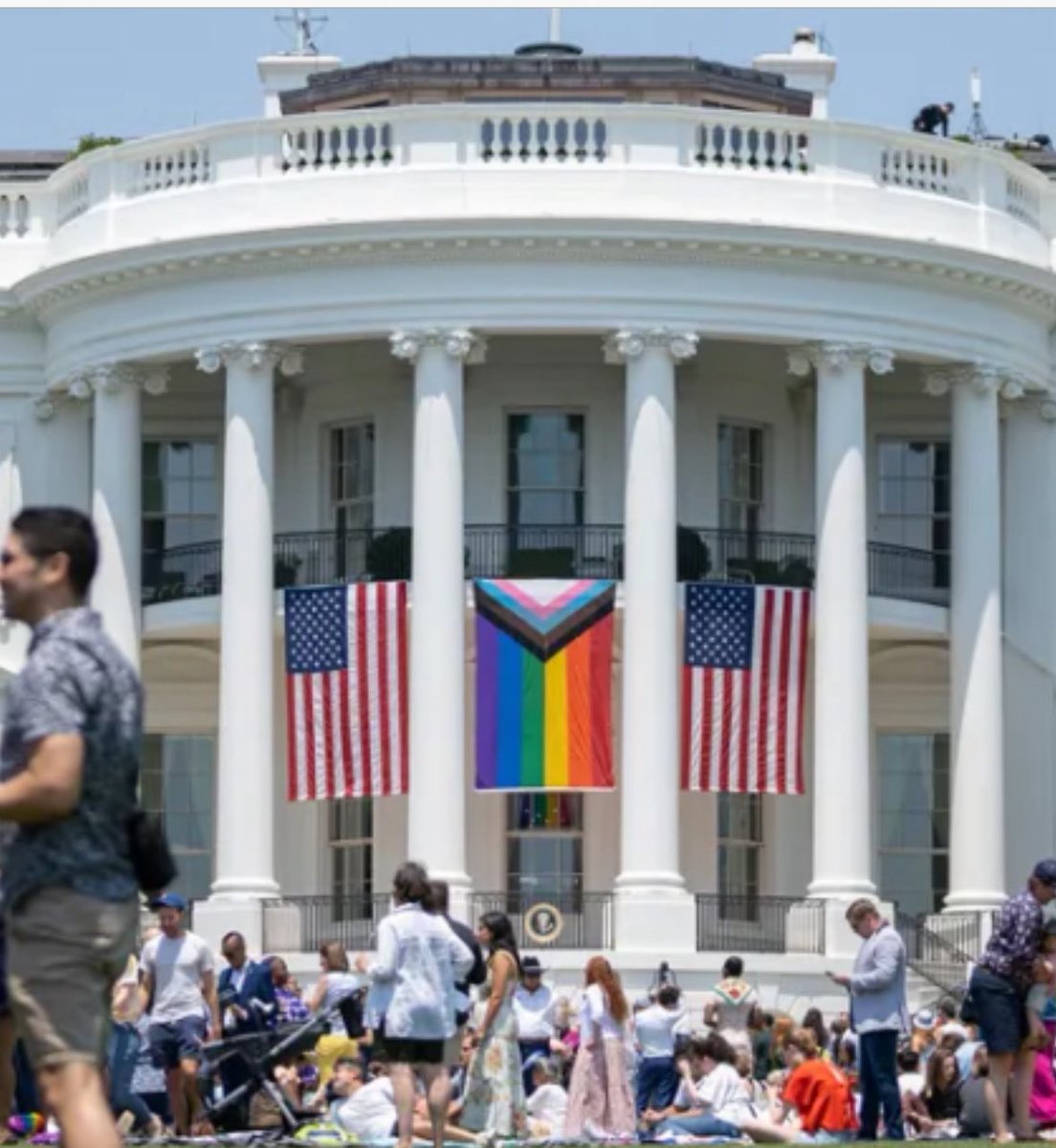 joekent16jan19's tweet photo. When Biden brazenly flew the trans flag alongside the American flag at the White House, most Americans were rightfully appalled. Many of us on the right called out the depravity of what was clearly a calculated gesture, given the flag’s representation of a movement that not only sanctions but encourages the mutilation of children. 

At the time, many of us Veterans also argued that the only flag that should be flown at the White House (the People’s House) is the one that represents our nation, our people as a whole. It’s a symbol that should be held sacred—for the sacrifices of those who came before us, and the promise to secure a prosperous future for those who will come after us. This isn’t an edgy stance. 

Our criticisms resonated, & the American people agreed that we needed a course-correct and elected President Trump in a landslide in ‘24.

Today, just two years after that mandate was delivered, we have tragically been led into yet another quagmire in the Middle East at the behest of a foreign nation. For their benefit, not ours. 

Today, many on the right who justifiably raged against Biden are now noticeably silent while a foreign leader flaunts his access to our President in front of the world. This is an affront to all Americans, the majority of whom oppose U.S. involvement in this foolish war. 

We the people must demand more. It’s time for our leaders to cast aside anything that stands in the way of putting our nation’s interests first—the American government should serve the American people only. Don’t let anyone tell you that you must choose one side or the other when reality dictates the only common sense choice for a viable and prosperous future. 

Choose America, and America only. https://t.co/dppdV9kUh2