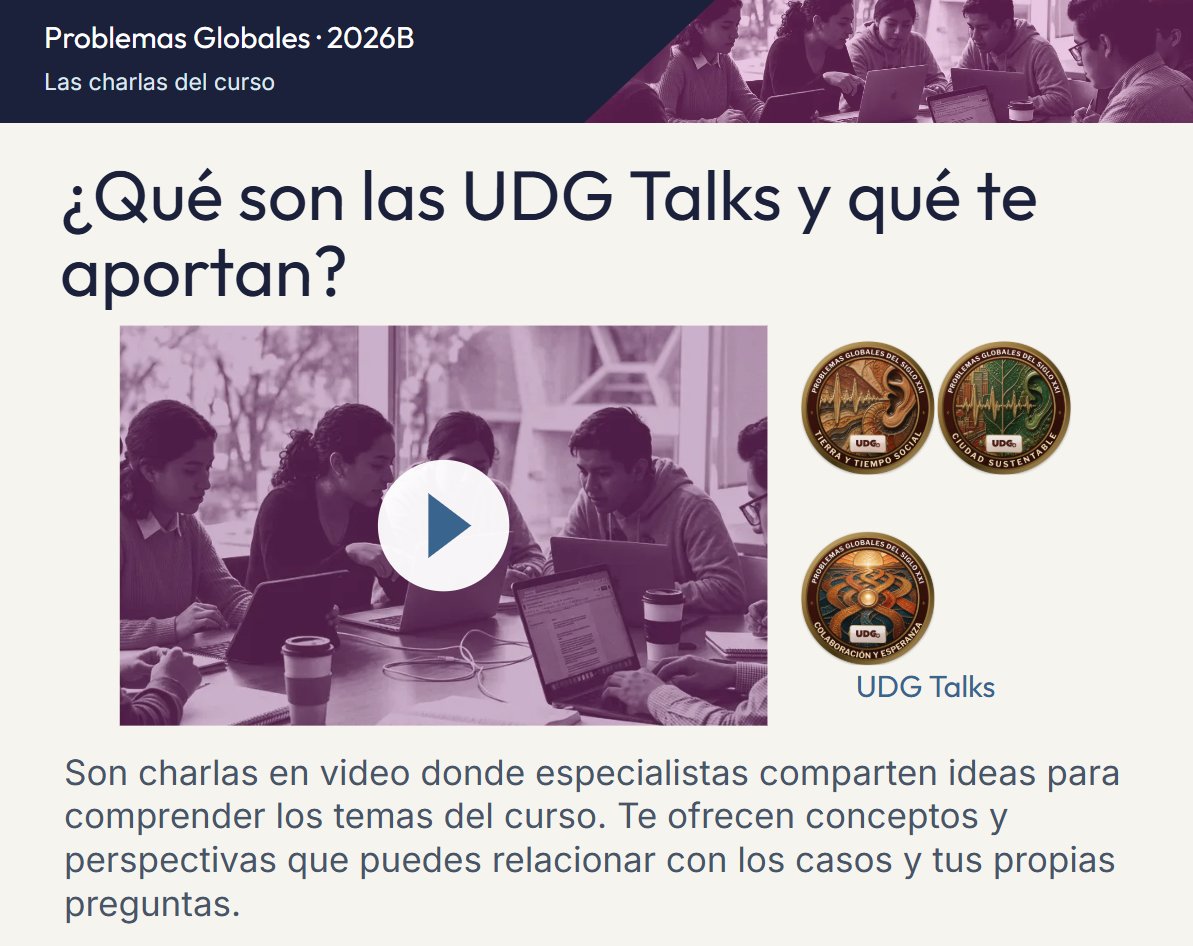 UDGPlus's tweet photo. 💡 Aprender sobre los problemas del mundo también nos ayuda a transformar nuestro entorno.

En la materia transversal Análisis de Problemas Globales Siglo XXI, encontrarás ideas y perspectivas para relacionar lo aprendido con tu comunidad y tu vida cotidiana. 🌎✨ https://t.co/xRZzwN20DF