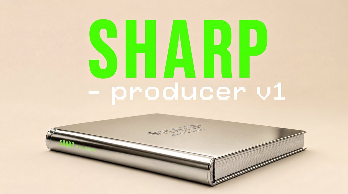 sharpworldorg's tweet photo. agents at your side. 
every model pushed to its edge. 
a real incentive to sell your vision and creativity.  

databanks were the past. we're paving the road to a new way of music creation. the rest will follow.  

SHARP Producer v1. human x agent. next. https://t.co/mq2Wl5RFDi https://t.co/OZvbLxPI0e