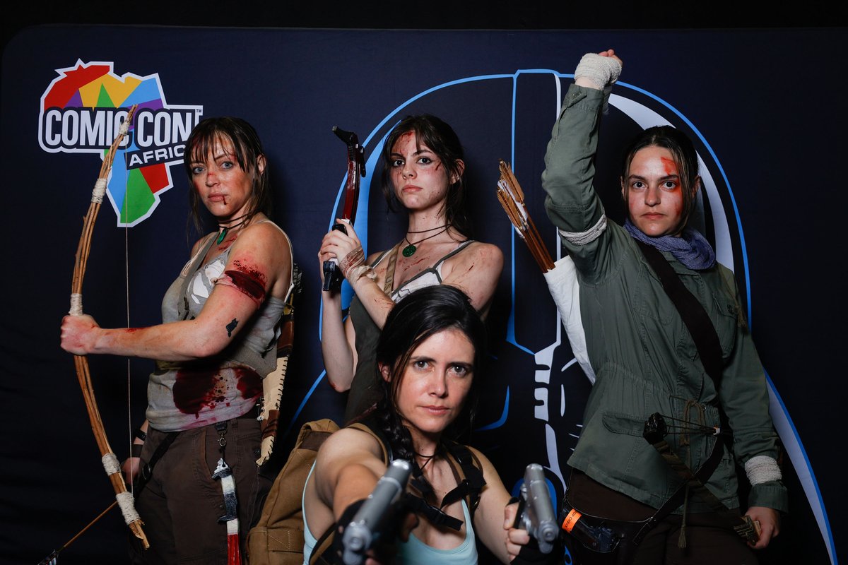 tombraider's tweet photo. South African raiders UNITE!

The community came together at #ComicConAfrica2026 for an incredible cosplay get-together celebrating 30 years of #TombRaider. Thank you to every Lara who suited up and joined the celebration! https://t.co/fKgcdAe7PP