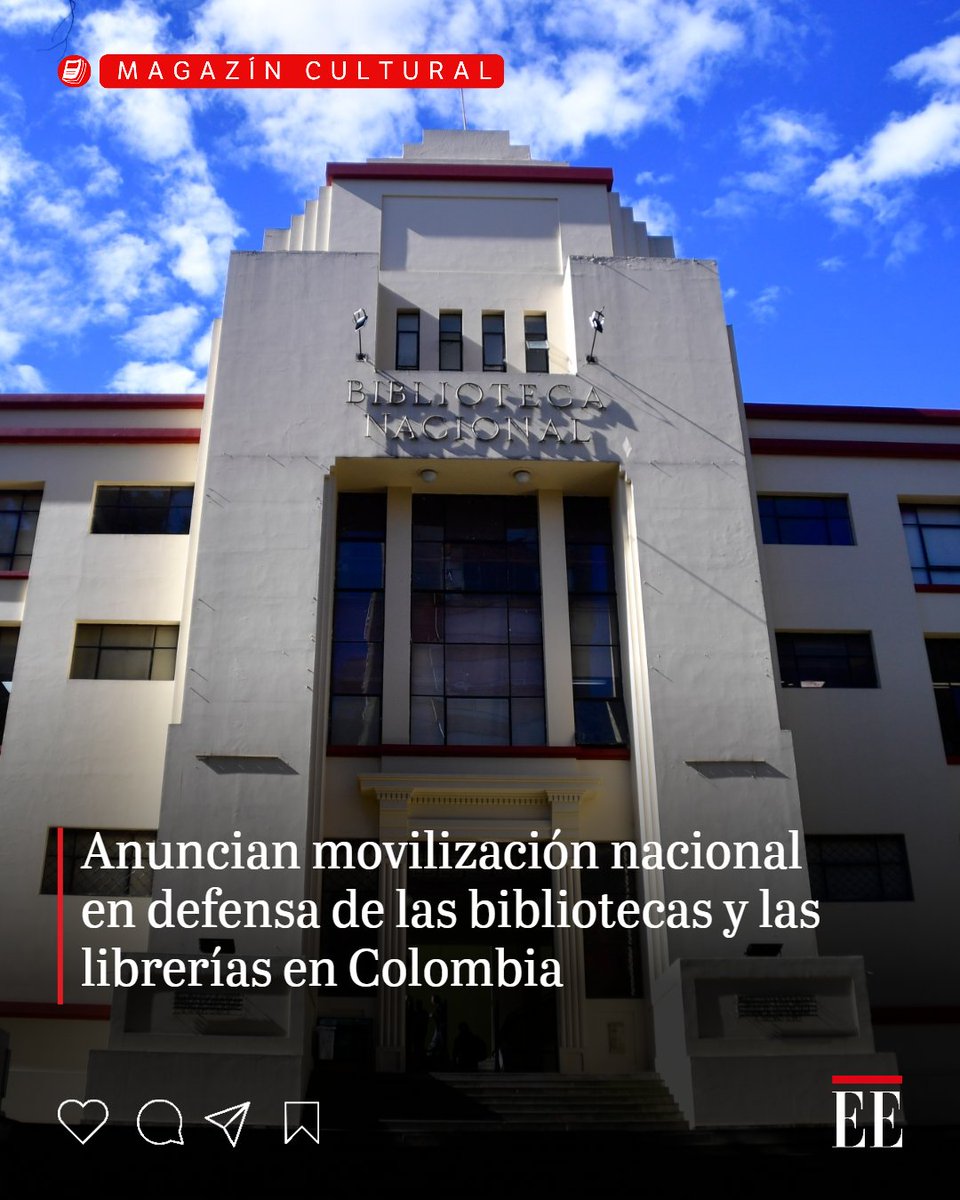 elespectador's tweet photo. La jornada del 22 de octubre incluirá un plantón pacífico frente a la Biblioteca Nacional de Colombia y actividades en distintos territorios del país.  👉 https://t.co/gEDE4y484j https://t.co/jjnOLLN1YY