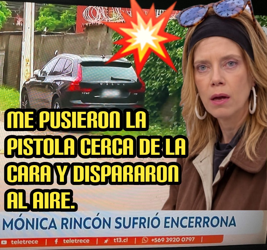 Incorru47125032's tweet photo. Es obvio q el fascismo mandó a amedrentar a Mónica Rincón; Ella siempre ha incomodado a la ultraderecha con sus entrevistas.
Con Augusto Pinochet Ugarte hacían explotar los autos 😬. Con kast son "más amables"; sólo se roban el auto y disparan cerca de la cabeza de la víctima. https://t.co/YHnfYQpERj