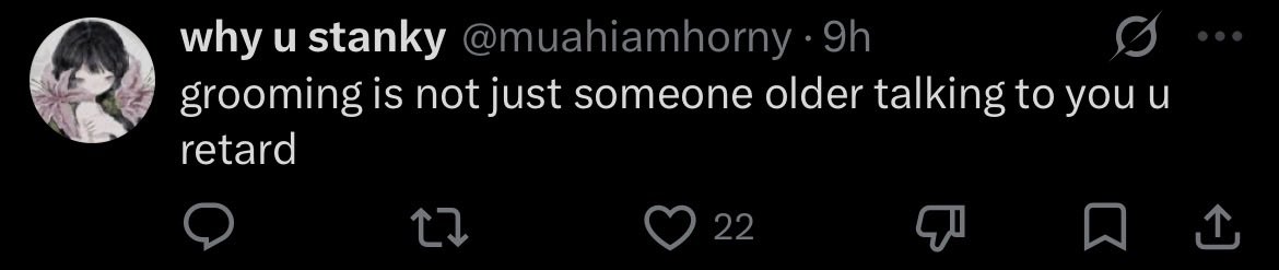 luvsoukoku's tweet photo. the way so many people treat grooming victims is just disgusting and repulsive https://t.co/f4sdoRsKz2