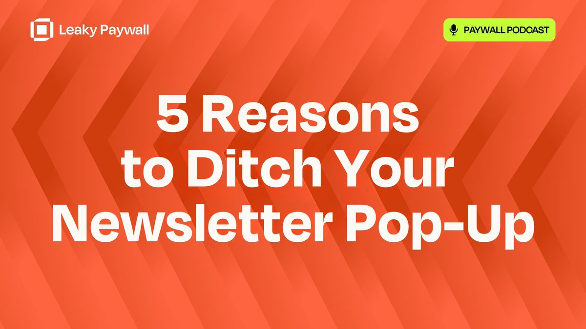 LeakyPaywall's tweet photo. 5 Things a Registration Wall Does That a Pop-Up Can’t leakypaywall.​com/free-registration-wall/ @LeakyPaywall #EmailMarketing #UserRegistration #LeadGeneration #DigitalMarketing #MarketingStrategy https://t.co/GAm6KZHIua