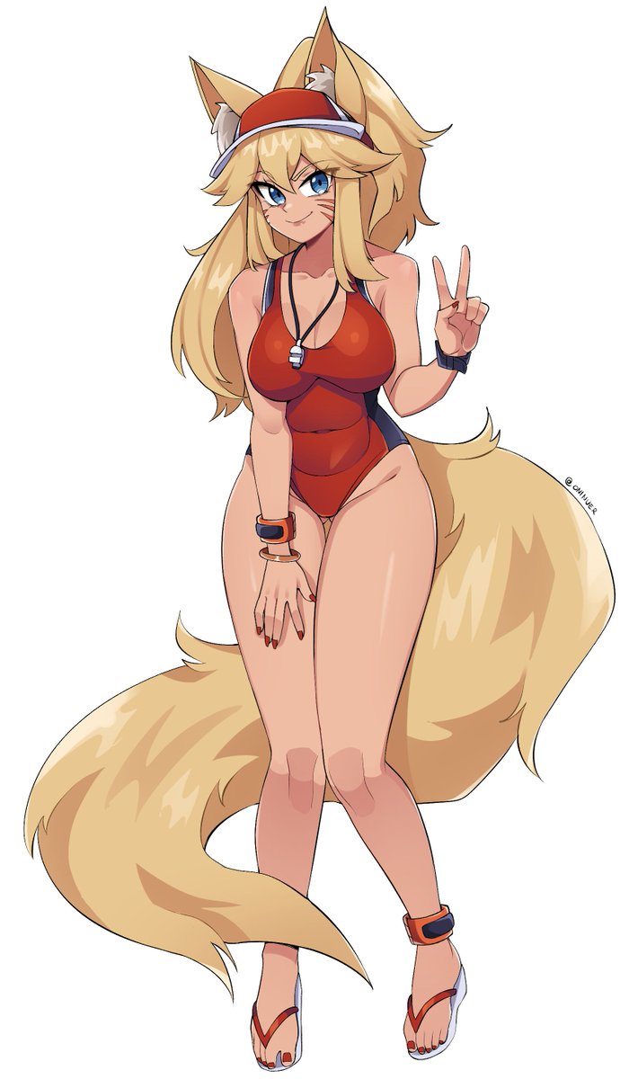 OniNuer_Art's tweet photo. Recent comm!

Ahri from League of Legend with Pool Party outfit https://t.co/v8h8037gfX