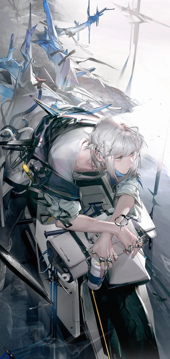 jeann_arc's tweet photo. I'll probably skip 1.7 in Endfield. I assume 2.0 will come right after it, and I wonder who we'll get. M3? I'm really interested in the character in the bottom left because, if it's actually the OC that Liduke drew, it might be one of the best character designs in gacha games. https://t.co/1NebGTJ9yU