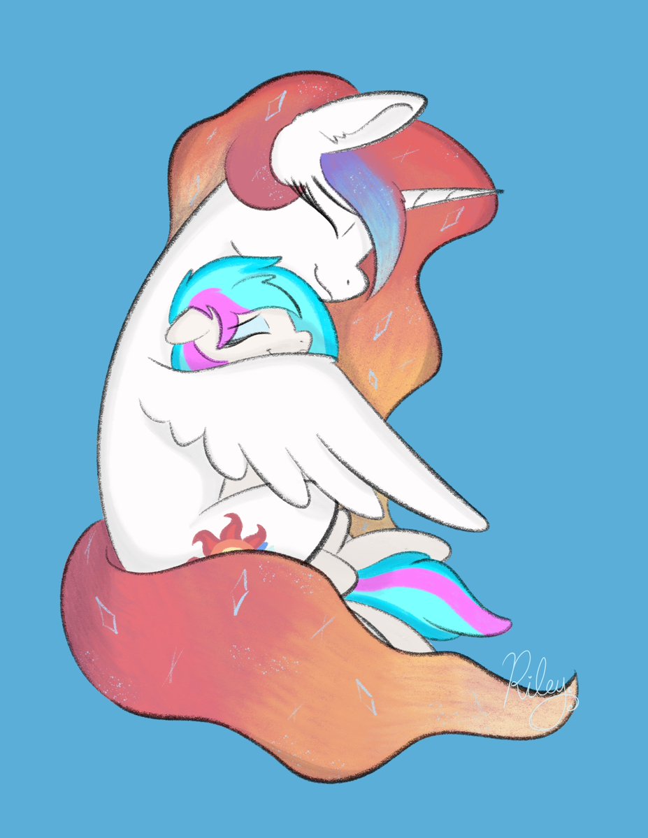 Riley_Draws_'s tweet photo. Part 2 of @auntiesunrise's comm! Fun comfy cuddles! https://t.co/uFXgF0t1GL