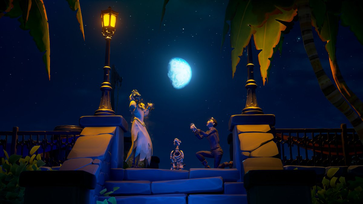 Bloodizin_'s tweet photo. Romance beyond the grave👻💍

 Theme : Spooky Scenes 

#SoTShot
@SeaOfThieves
#SeaOfThieves https://t.co/KWxUp5tp0a