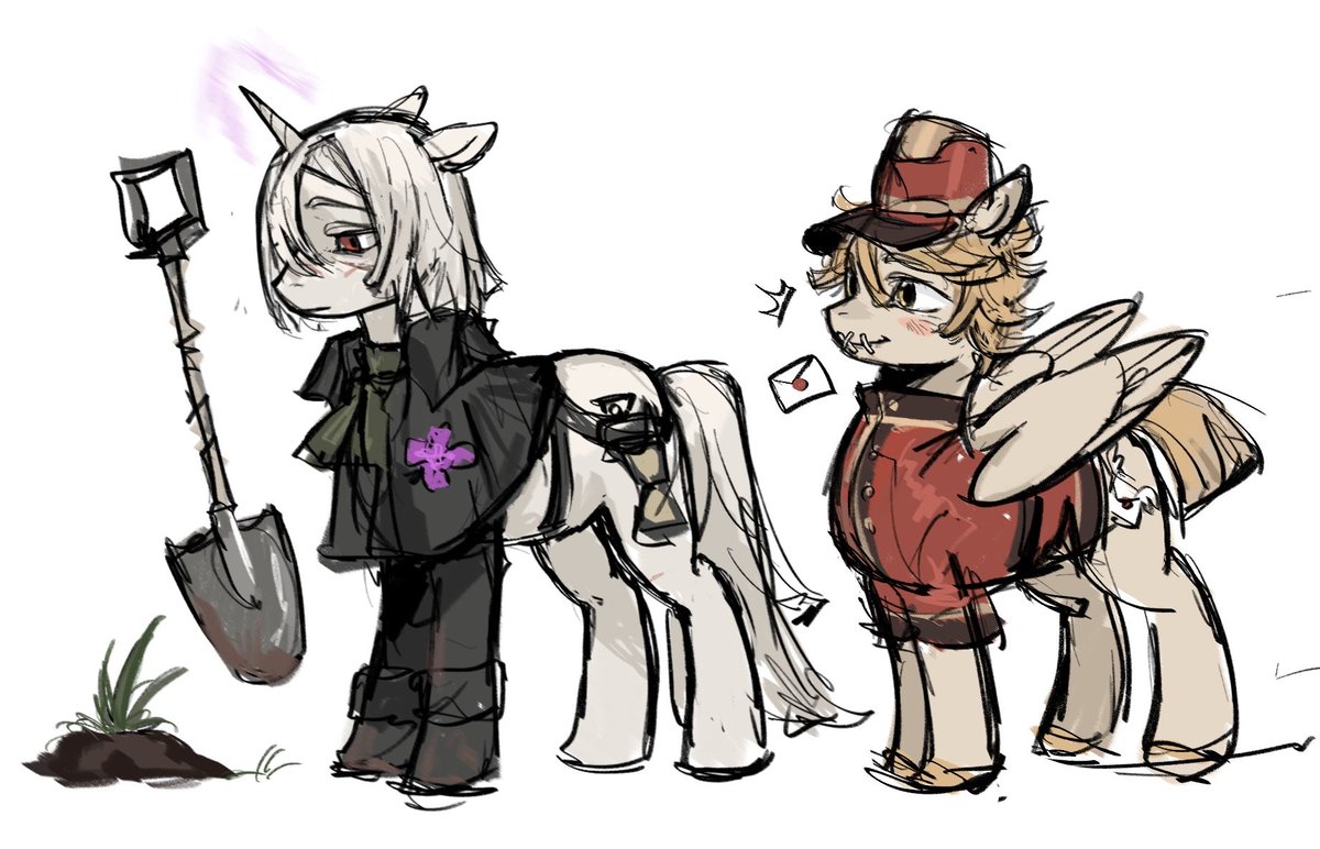 AVgoldart's tweet photo. #IdentityV #mylittlepony https://t.co/5JPpy4pzdI