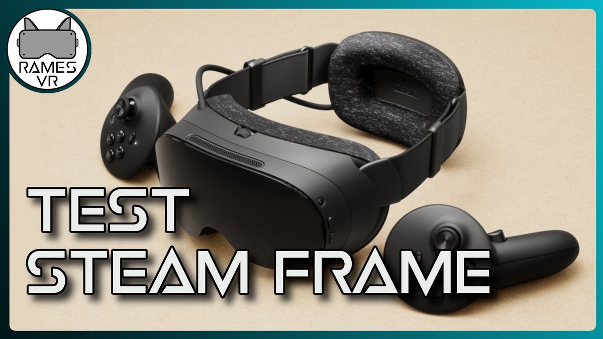 vr_rames's tweet photo. Mais !? Mais oui ! C'est bien le test du Steam Frame qui est en ligne !
https://t.co/CHSw4Ji9K3 https://t.co/Ay3Sns1R04