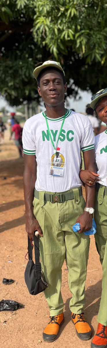 TElawanson's tweet photo. Nysc camp go wan whine you 😹💔💔 
This can’t be the real me 💔💔 https://t.co/TR5WrTrePD