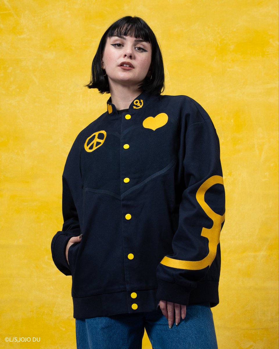 HandsSteady's tweet photo. JoJo’s Bizarre Adventure Diamond is Unbreakable -  Josuke Jacket

Available 5pm est Oct 23rd

Text JOJO to 49469 for updates and early access

Available in North America, Central America, and South America, Oceania, and Europe
©L/S,JOJO DU
#jjba https://t.co/YVfj1gydxf