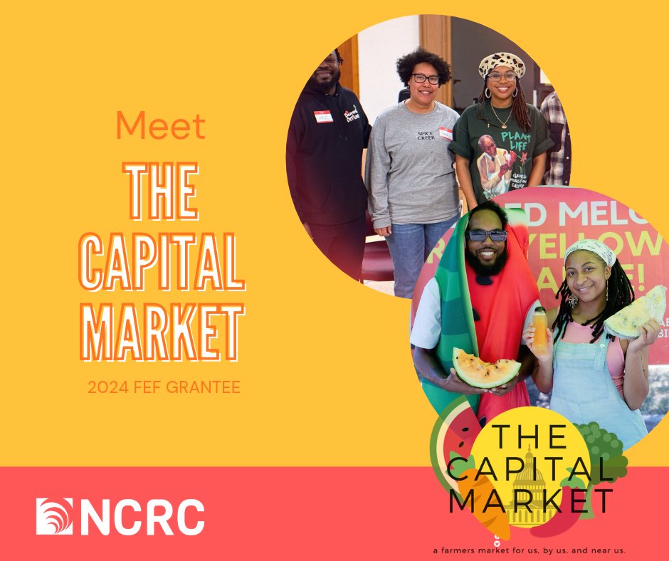 NCRC's tweet photo. Meet The Capital Market, a 2024 FEF grantee building a stronger local food economy in Prince George’s County, Maryland.

#CommunityDevelopment #SmallBusiness #FoodAccess #NCRC #EconomicOpportunity https://t.co/ocoMKtqy6z