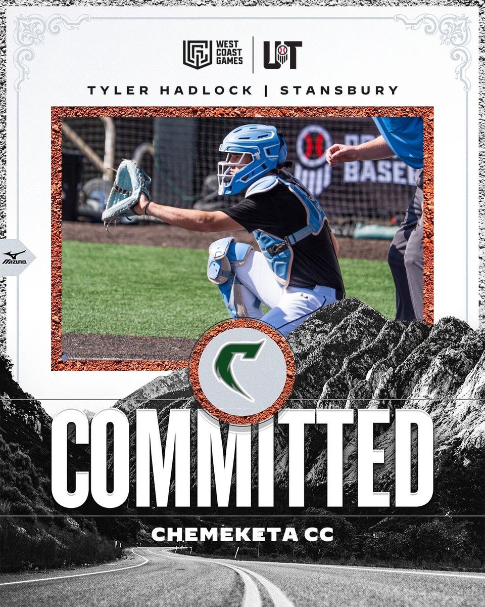 PrepBaseballUT's tweet photo. ’27 Tyler Hadlock has announced his commitment to Chemeketa CC!! 👏

#PBWCG26 standout! Congratulations, Tyler 🔥 #BeSeen 

@prepbaseball // @TylerHadlock27 https://t.co/HsEJQMGENo