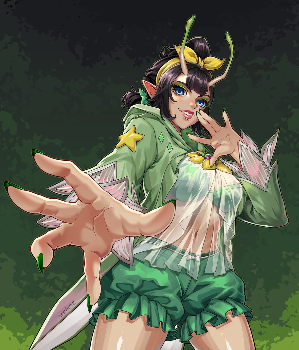 treArtz's tweet photo. Mantis - Morning Dew 💚

#MarvelRivals https://t.co/ZPzE08yOga