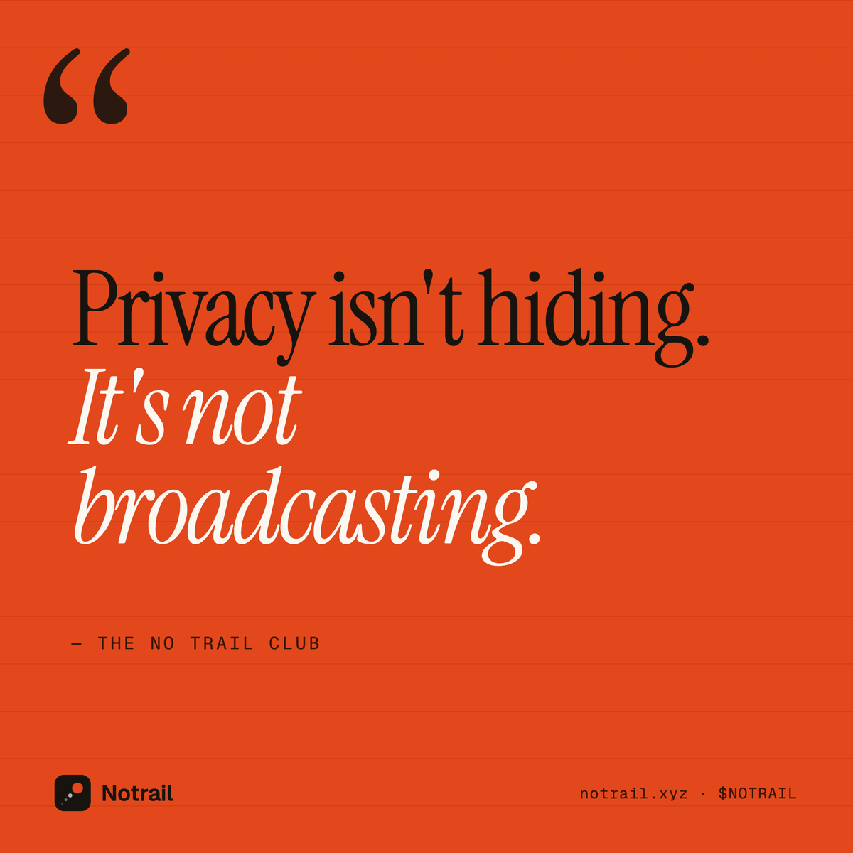 NOTRAIL__'s tweet photo. $NOTRAIL https://t.co/fD70OhSwPk