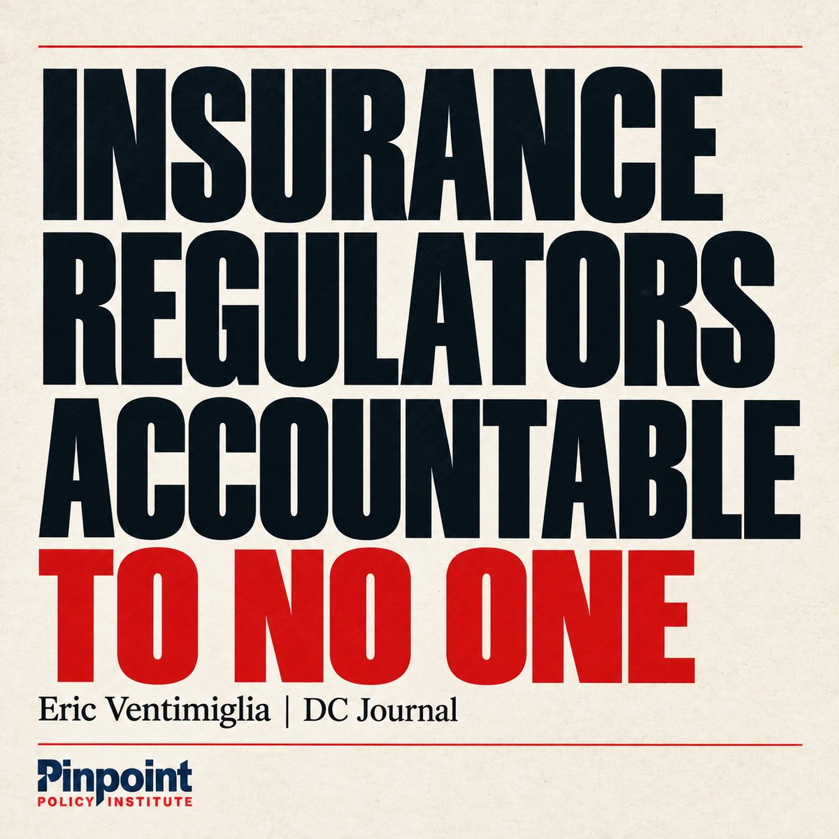 Pinpoint_Policy's tweet photo. Your state legislature votes on an insurance law. Later, a private corporation changes the document that law refers to. The rules can change without another vote.

Eric Ventimiglia on the NAIC’s power: https://t.co/VQgdKR0uHo https://t.co/fyR11MyV5B