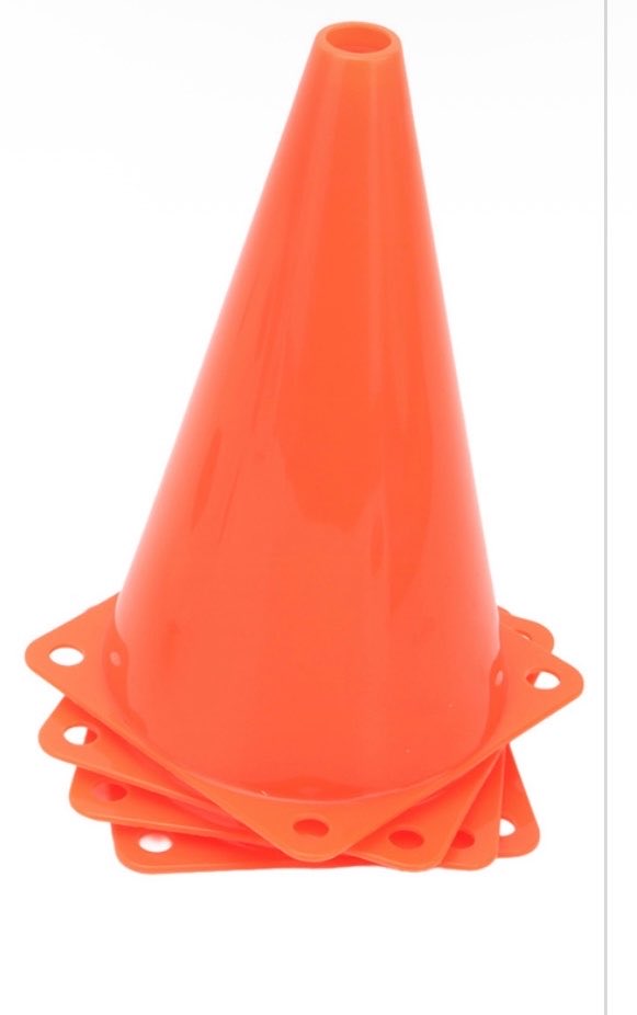 Stephpgold's tweet photo. I see Barcelona have modelled their kit on their training cones https://t.co/2l9FGpSmBW