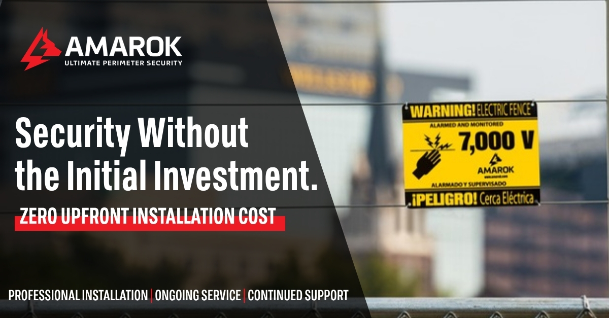 AMAROKSecurity's tweet photo. Perimeter security made simple. 🔒

With AMAROK’s Security-as-a-Service model, protecting your property comes with zero upfront installation costs. Our team handles installation, maintenance, and repairs, all included in one manageable monthly subscription.

Ready to protect your property without the upfront investment? Connect with your local AMAROK security expert today. 👉 https://t.co/tbL25si9CY