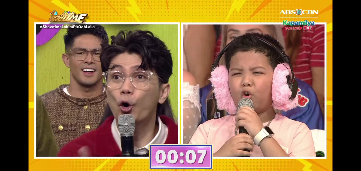 kevinrainier_b's tweet photo. It's Showtime: LIVE (Oct. 20, 2026)
"Ansabe" is back, Team Vice wins with 4 points.
#ShowtimeLabimPitOohLala https://t.co/zsp0nGvvp5