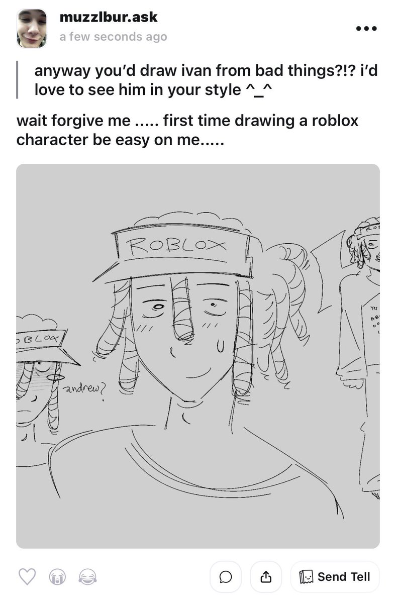 muzzlbur's tweet photo. i looked at no references just the fuckass roblox skin . so keep that in mind maybe 🩷 https://t.co/qohJJbOSlB