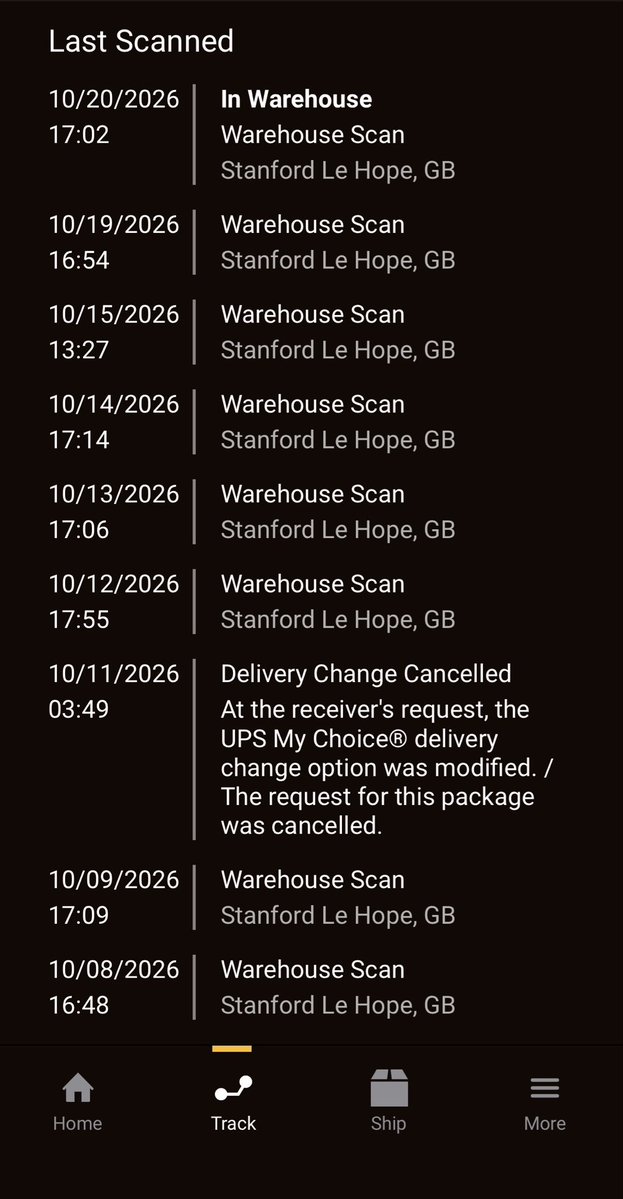craiglbarnes's tweet photo. Why does it take 2 months to release a parcel from the warehouse @UPS 🤦‍♂️keep getting told it’s held by customs… it was released by customs nearly two months ago 🫠 https://t.co/bcHXXuRjCc
