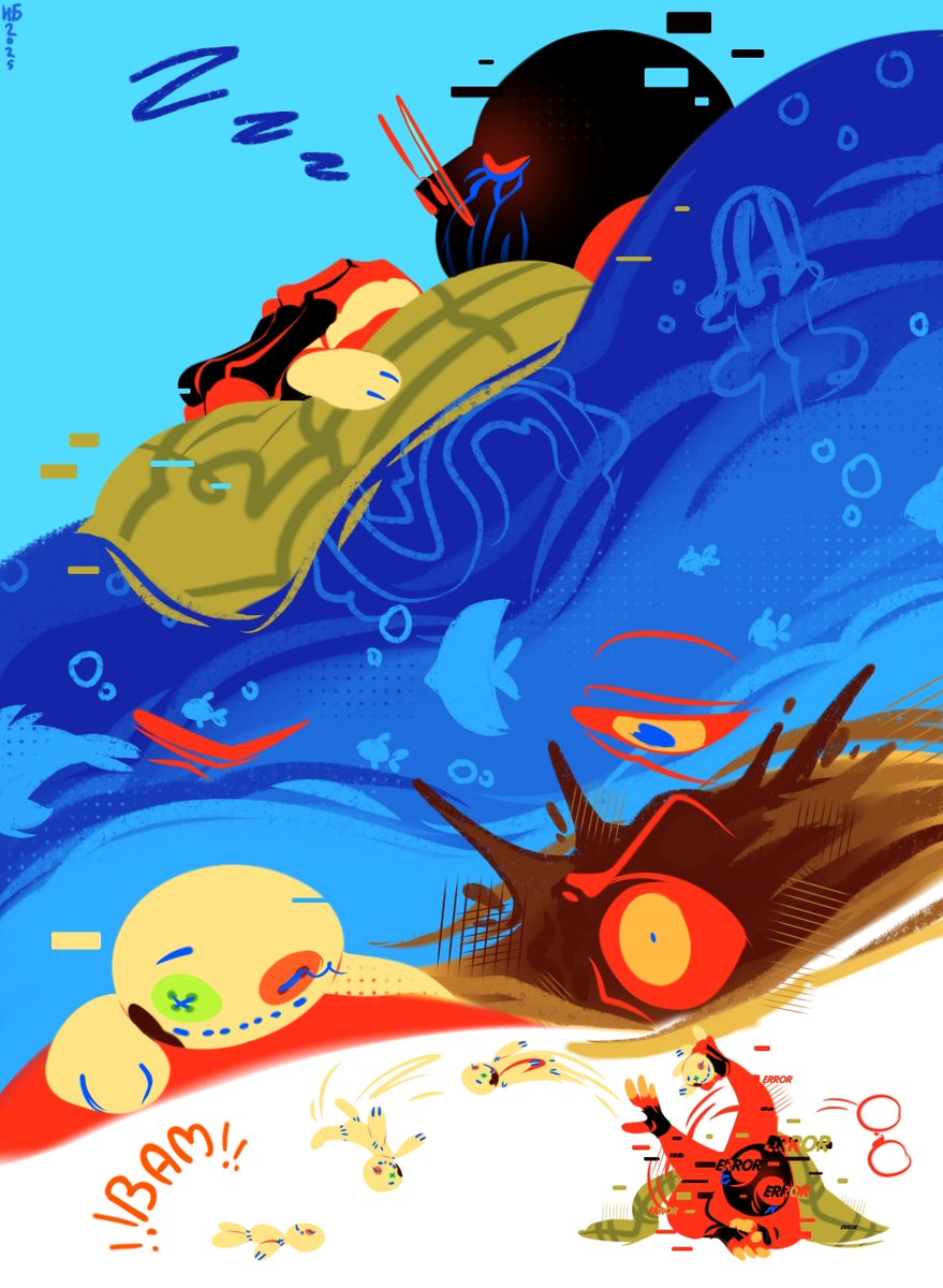 NBLilyuwu's tweet photo. Such a silly Error, but honestly? Kind of adorable
#undertale #undertaleAU #errorsans #comic #inksans https://t.co/B0cyvAgtWB