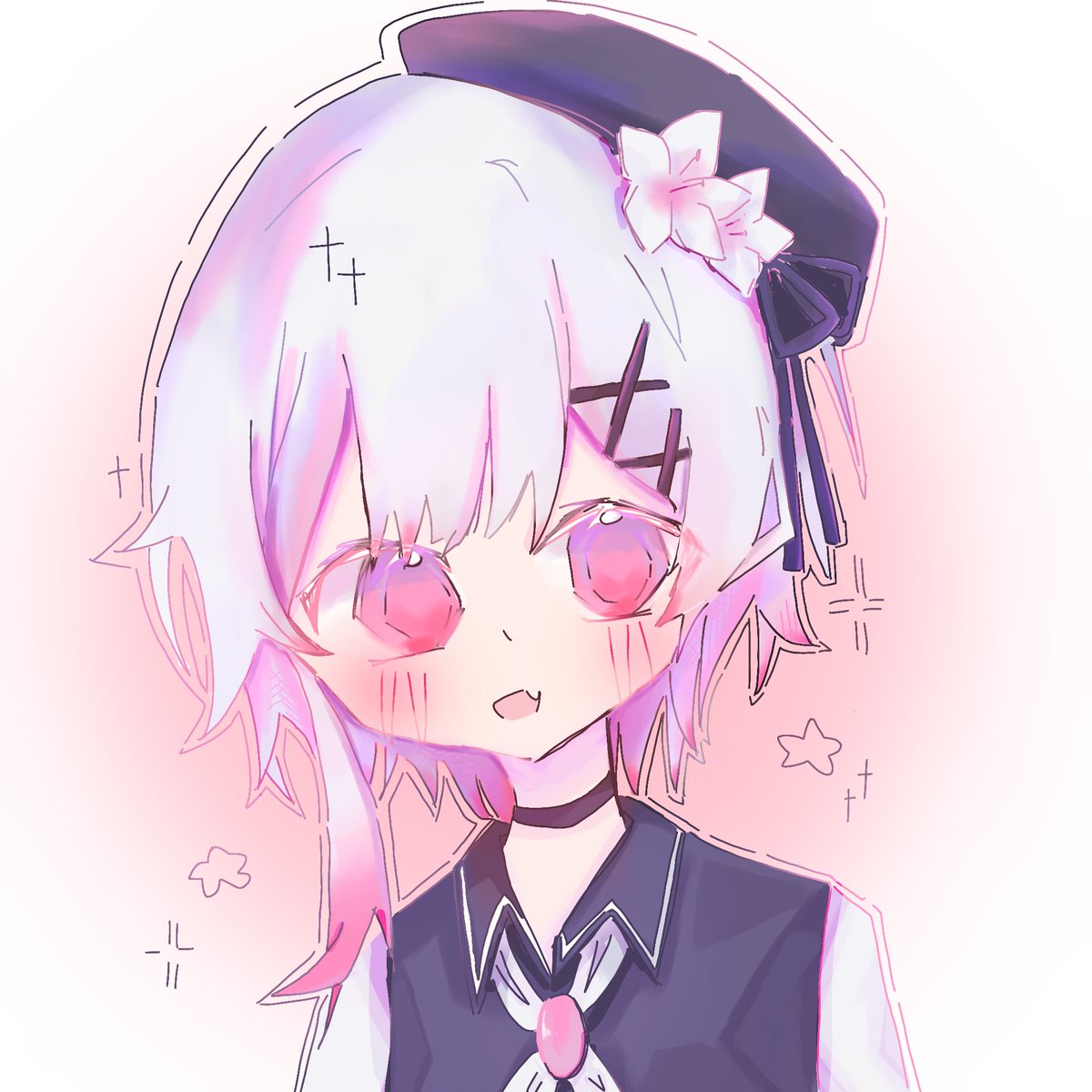 rj9FW6gSNs80582's tweet photo. 落描きのエマさんです！
#まのさば二次創作
 #まのさば #桜羽エマ https://t.co/fKmyZxadWI