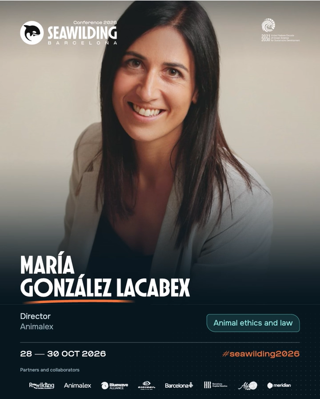 animal_lex's tweet photo. At SeaWilding Conference 2026 'An Ocean with Rights' attorney María González Lacabex will discuss about the need of a preventive Law and the case of the legal ban on octopus farming in Spain,with the legislative proposal drafted by @INTERcids 🐙
https://t.co/ejeFezkNw8 https://t.co/wcSH3qk0CI