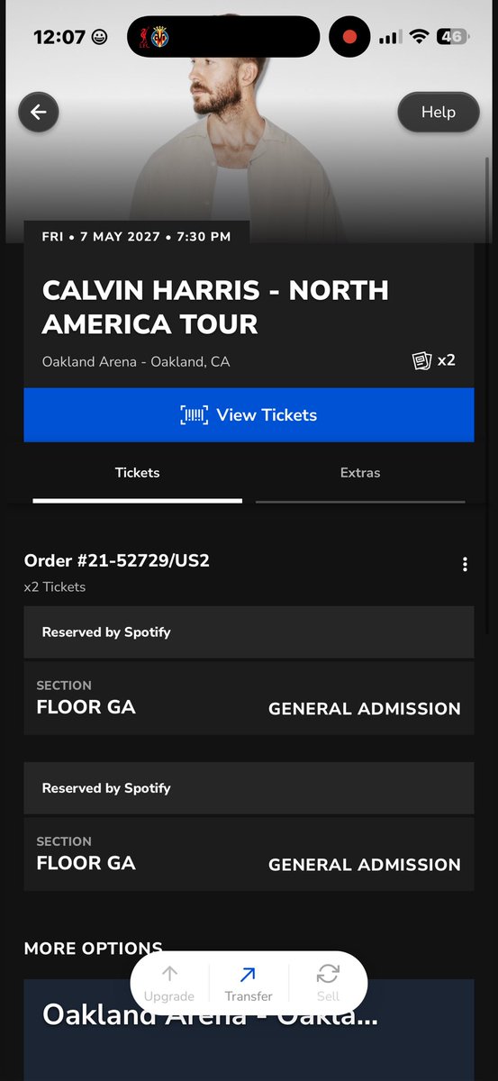 UnTappedJuice's tweet photo. I want to sell two extra FLOOR GA Tickets for Calvin Harris Oakland, CA Show, May 7th

My Partner also got lucky with another 2x from the presale

Message me if you’re interested, asking for face value and I can transfer rn
#CalvinHarrisTickets #CalvinHarrisSpotify #Ticketmaster https://t.co/ydL4TaOlU6