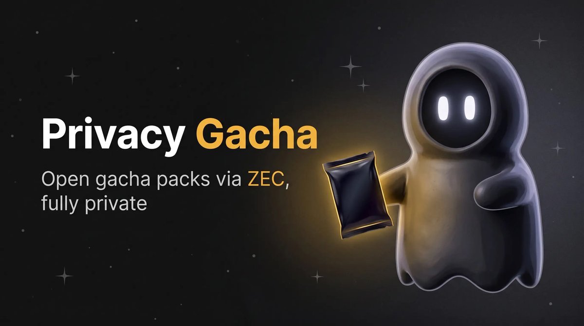 shadedzk's tweet photo. You can now open gacha packs via ZEC on https://t.co/5zM5B9Ae9X

deposit anything, gacha in private. https://t.co/kgsiWmNAGh