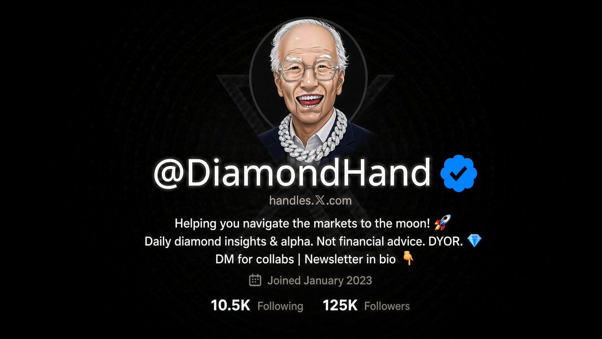 DiamondHand's tweet photo. Dr. Crip 💎🙌 Prescribing alpha daily. Memecoin degen, diamond hands only. Never discuss cheese 🐀 NFA, DYOR. DM for collabs 👇 https://t.co/yRiJnet3vw