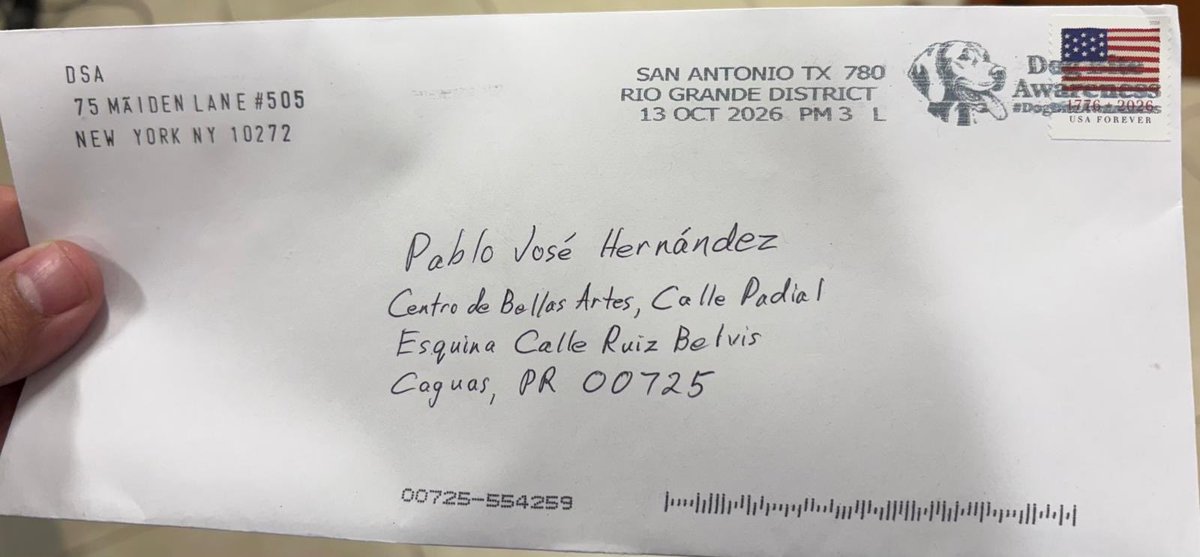 RepPabloJose's tweet photo. Hoy nuestra oficina distrital en Caguas recibió una carta sospechosa similar a las que han recibido cientos de oficinas distritales de congresistas en los últimos días. Nuestro personal está bien. Agradecemos a la Policía de Puerto Rico, del Capitolio federal y a las autoridades federales por su intervención.