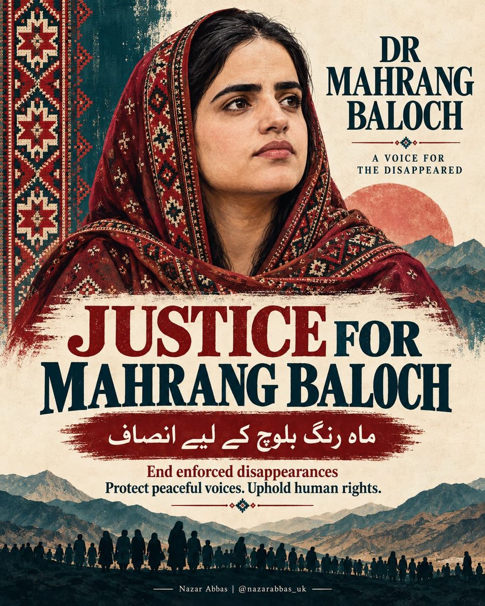 Abubakrnazir804's tweet photo. مارنگ بلوچ کل بھی میری بہن تھی آج بھی ہے اور ہمیشہ رہے گی 
مجھے اس بہن پے ہمشیہ فخر رہے گا سارا جہاں بھی تیرے خلاف ہوگیا میں پھر تیرے لیے بولتا رہوں گا 
ماہرنگ بلوچ کی ایک سیکنڈ کی زندگی 
اس سسٹم کی ہزار سالہ زندگی سے بہتر ہے 
ماہرنگ بلوچ زندہ آباد 
عمران خان زندہ آباد 
شوکت میر زندہ آباد
رضوی برادران زندہ آباد 
بشری بیگم زندہ آباد 
نورین آپا علیمہ آپا زندہ آباد