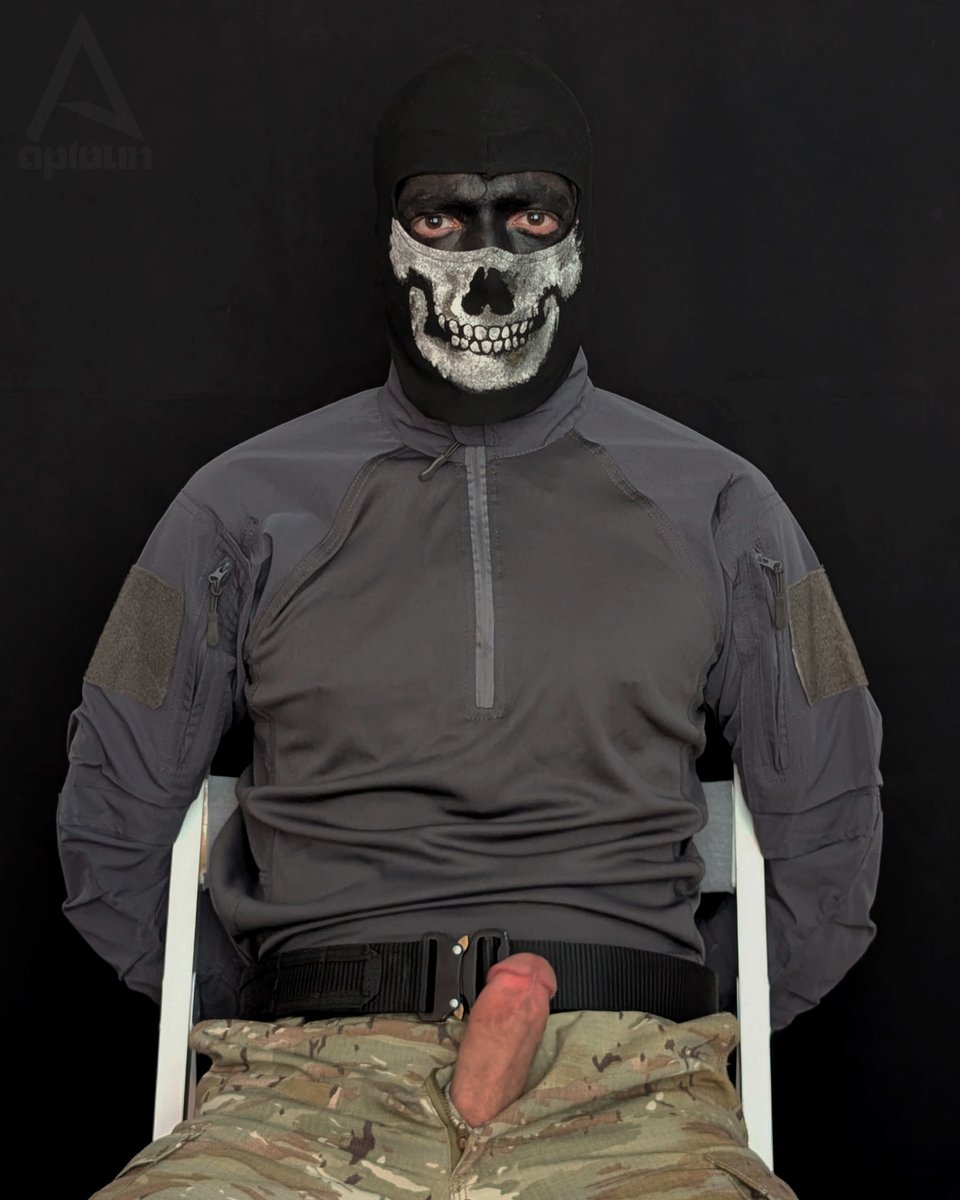 TheAploun's tweet photo. Wasn't that what you actually had in mind when you saw the interrogation scene in MW4?

#ghost #simonriley #maskedmen #mw2 #masked #nsfwtwt #maskedman #tactical https://t.co/kTL5muzERm