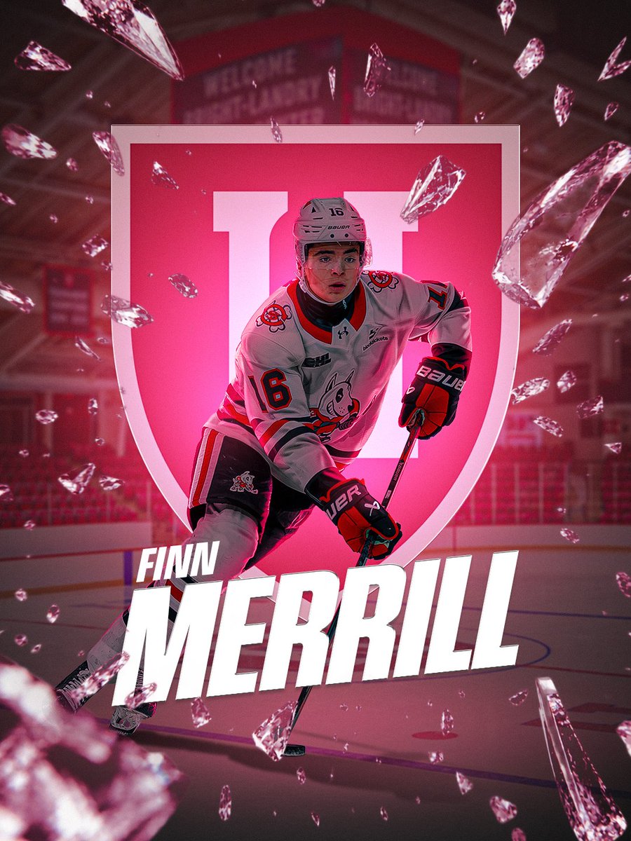 OHLIceDogs's tweet photo. FINNY IS GOIN' CRIMSON 🟥

IceDogs' rookie forward, Finn Merrill has announced his commitment to Harvard University following his OHL career. 

Congrats, Finn! 

Proud product of Niagara. 🍑

#DogCountry https://t.co/qAWA2N5WbF