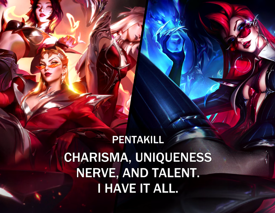 machinekaisa's tweet photo. incredible voicelines on k/da evelynn https://t.co/9LnaxsqB2V