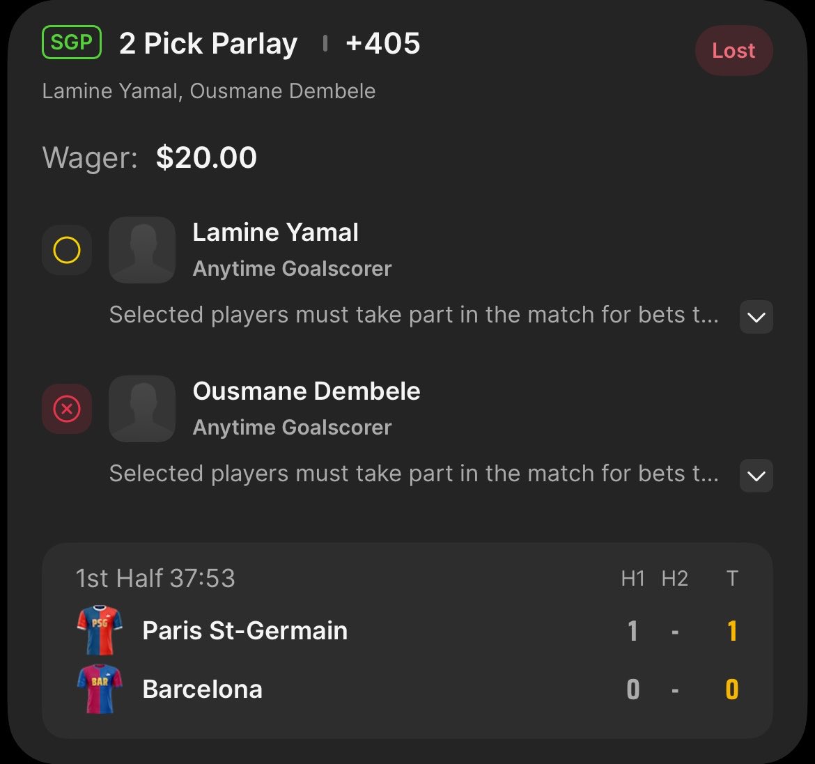 LoboCruz22's tweet photo. @DK_Assist how about this one ? is the parlay still open ? https://t.co/AvJs5a3tmm