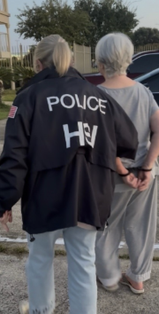 Wid_Lyman's tweet photo. EXCLUSIVE: Mississippi Woman Arrested For Allegedly Making Threats To "Kill Federal Agents"

@HSI_HQ agents arrested Lisa White, of Mississippi, following an investigation into threats made against ICE agents.

HSI Gulfport special agents took White into custody in Long Beach after reports that she made explicit threats to “kill federal agents,” while attempting to purchase a  firearm and pepper spray. 

HSI tells @BorderHawkNews that White also inquired about the capability of specific firearms to penetrate ballistic vests, saying she would target agents’ "heads" if she could not breach their armor. 

White is currently being held as agents prepare federal criminal charges for influencing, impeding or retaliating against a federal official by threat.

Per Spox: "There has been a massive increase in violence and threats against federal law enforcement. ICE officers are facing more than a 1,600% increase in assaults against them, a 3,300%  increase in vehicle attacks and an 8,000% increase in death threats against them.

President Trump and Secretary Mullin have made it clear that violence against ICE officers, or any la enforcement personnel, will not be tolerated. ICE officers carry out their  Congressionally mandated duties in service to public safety and the rule of law. Any bystander or individual who threatens, assaults, obstructs, or violently attacks officers will be subject to arrest and prosecution permitted by law."