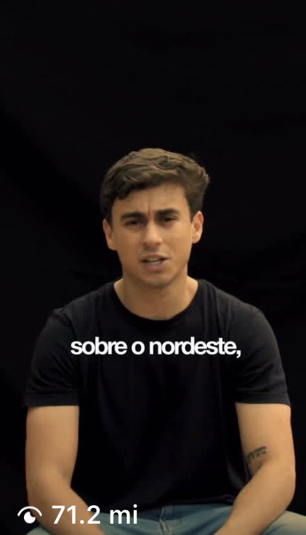 Pri_usabr1's tweet photo. CARAI! O vídeo do Nikolas Ferreira bateu 
71 Milhões de visualizações em apenas 5 horas! Postem o vídeo com áudio no seu Instagram, TikTok, WhatsApp… 

NÃO CALEM OS NORDESTINOS https://t.co/wdm1Y7eVBK